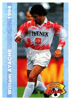 1994 Panini French League #101 William Ayache Front