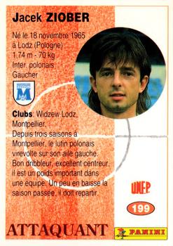 1994 Panini French League #199 Jacek Ziober Back