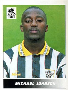 1994-95 Panini Football League 95 #156 Michael Johnson Front