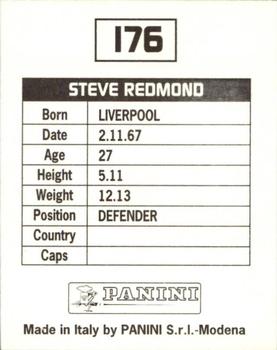 1994-95 Panini Football League 95 #176 Steve Redmond Back