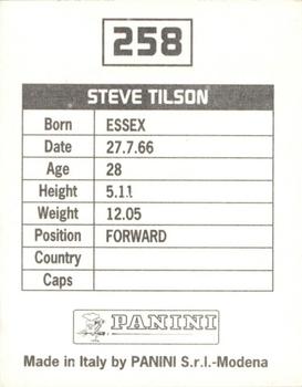 1994-95 Panini Football League 95 #258 Steve Tilson Back