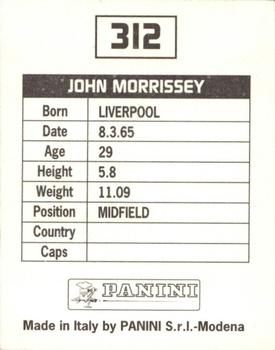 1994-95 Panini Football League 95 #312 John Morrissey Back