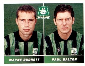 1994-95 Panini Football League 95 #496 Wayne Burnett / Paul Dalton Front