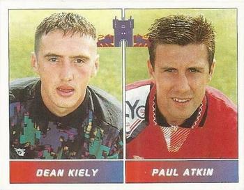 1994-95 Panini Football League 95 #549 Dean Kiely / Paul Atkin Front