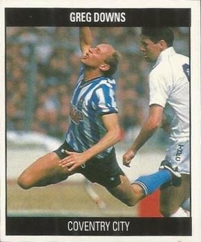 1990-91 Orbis Football Collection #F35 Greg Downs Front