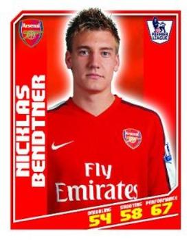 2008-09 Topps Premier League Sticker Collection #20 Nicklas Bendtner Front
