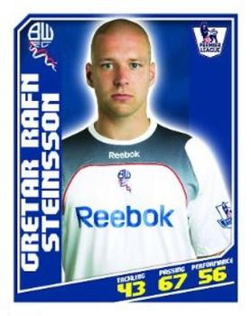 2008-09 Topps Premier League Sticker Collection #77 Gretar Rafn Steinsson Front