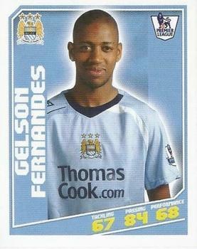 2008-09 Topps Premier League Sticker Collection #203 Gelson Fernandes Front