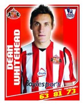 2008-09 Topps Premier League Sticker Collection #391 Dean Whitehead Front