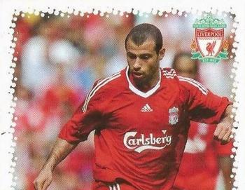 2009-10 Liverpool F.C. Official Sticker Collection #92 Javier Mascherano Front