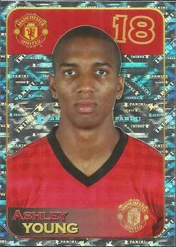 2012-13 Panini Manchester United Official Sticker Collection #106 Ashley Young Front