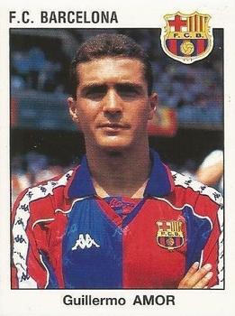 1993-94 Panini Fútbol Estrellas de la Liga #80 Guillermo Amor Front