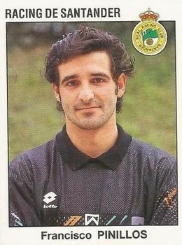 1993-94 Panini Fútbol Estrellas de la Liga #209 Francisco Pinillos Front