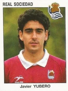 1993-94 Panini Fútbol Estrellas de la Liga #260 Javier Yubero Front