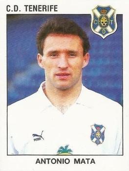 1993-94 Panini Fútbol Estrellas de la Liga #297 Antonio Mata Front
