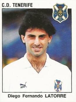 1993-94 Panini Fútbol Estrellas de la Liga #304 Diego Fernandez Latorre Front