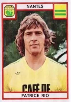 1975-76 Panini Football 76 (France) #181 Patrice Rio Front