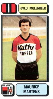 1982-83 Panini Football 83 (Belgium) #210 Maurice Martens Front