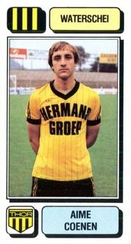 1982-83 Panini Football 83 (Belgium) #299 Aime Coenen Front