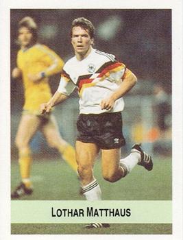 1990-91 The Sun Soccer Stickers #291 Lothar Matthaus Front