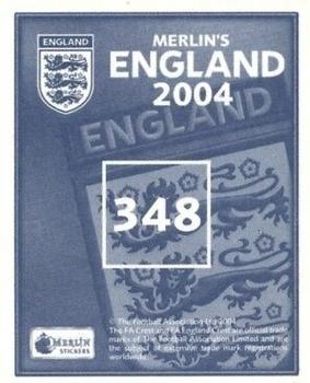 2004 Merlin England #348 Andrejs Rubins Back