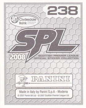 2008 Panini SPL Stickers #238 Yves Ma-Kalambay Back