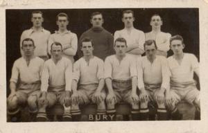 1922-23 Pluck Famous Football Teams #24 Bury Front