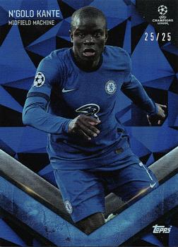 2021 Topps Weston McKennie Curated Champions League - Blue #NNO N’Golo Kante Front