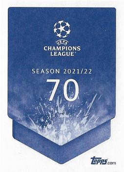 2021-22 Topps UEFA Champions League Sticker Collection #70 Ederson Back