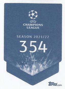 2021-22 Topps UEFA Champions League Sticker Collection #354 Frank Castaneda Back