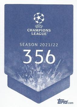 2021-22 Topps UEFA Champions League Sticker Collection #356 Fußball Arena München Back