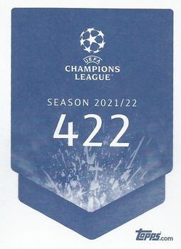 2021-22 Topps UEFA Champions League Sticker Collection #422 Vitali Buialskyi Back