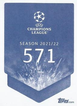 2021-22 Topps UEFA Champions League Sticker Collection #571 Stamford Bridge Back