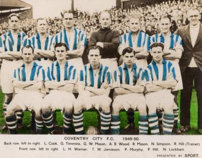 1949-50 Sport magazine Team Picture Books #NNO Coventry City Front