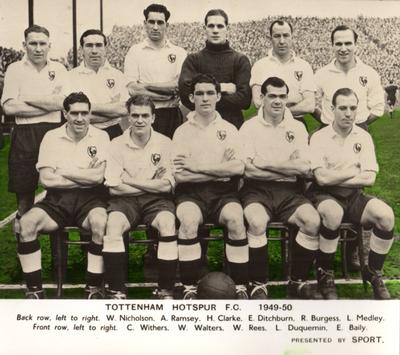 1949-50 Sport magazine Team Picture Books #NNO Tottenham Hotspur Front