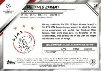 2021-22 Topps UEFA Champions League #28 Mohamed Daramy Back