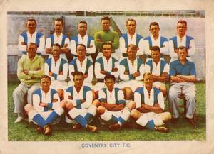 1938 Shermans Pools Searchlight on Famous Teams #NNO Coventry City Front