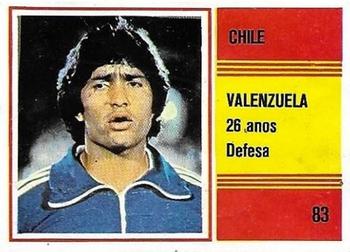 1982 Sorcácius XII Campeonato do Mundo do Futebol #83 Rene Valenzuela Front