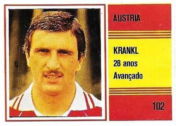 1982 Sorcácius XII Campeonato do Mundo do Futebol #102 Hans Krankl Front
