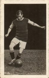 1922 The Magnet Library Football Real Photos of Famous Footballers #6 Arthur Dorrell Front