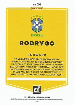 2021-22 Donruss #24 Rodrygo Back