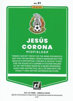 2021-22 Donruss #91 Jesús Corona Back