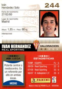 2009-10 Panini Megacracks #244 Ivan Hernandez Back