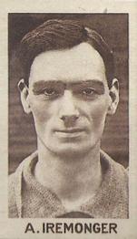 1927 Roche & Co. Ltd The Rising Sun Famous Footballers #42 Albert Iremonger Front