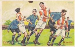 1927 Werner & Mertz Erdal Kwak Serienbild Series 5 Internationale Fußballkämpfe (International Football Matches) #5 Antwerpen - Brügge Front