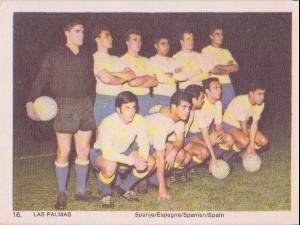 1969-70 Monty Gum International Football Teams #16 Las Palmas Front