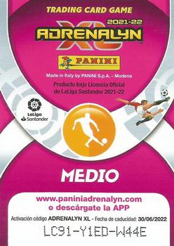 2021-22 Panini Adrenalyn XL LaLiga Santander #13 Manu García Back