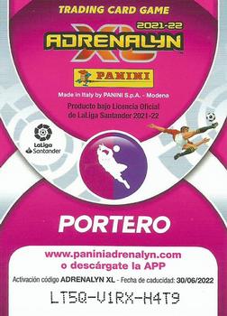 2021-22 Panini Adrenalyn XL LaLiga Santander #327 Mamardashvili Back
