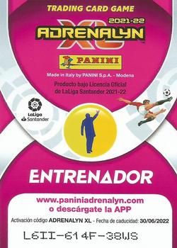 2021-22 Panini Adrenalyn XL LaLiga Santander - Enternador #491 Unai Emery Back