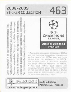 2008-09 Panini UEFA Champions League Stickers #463 Rodrigo Taddei Back